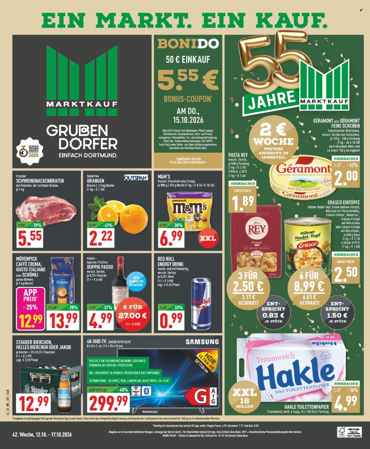 Marktkauf Prospekte  - 12.10.2026 - 17.10.2026. Seite 1