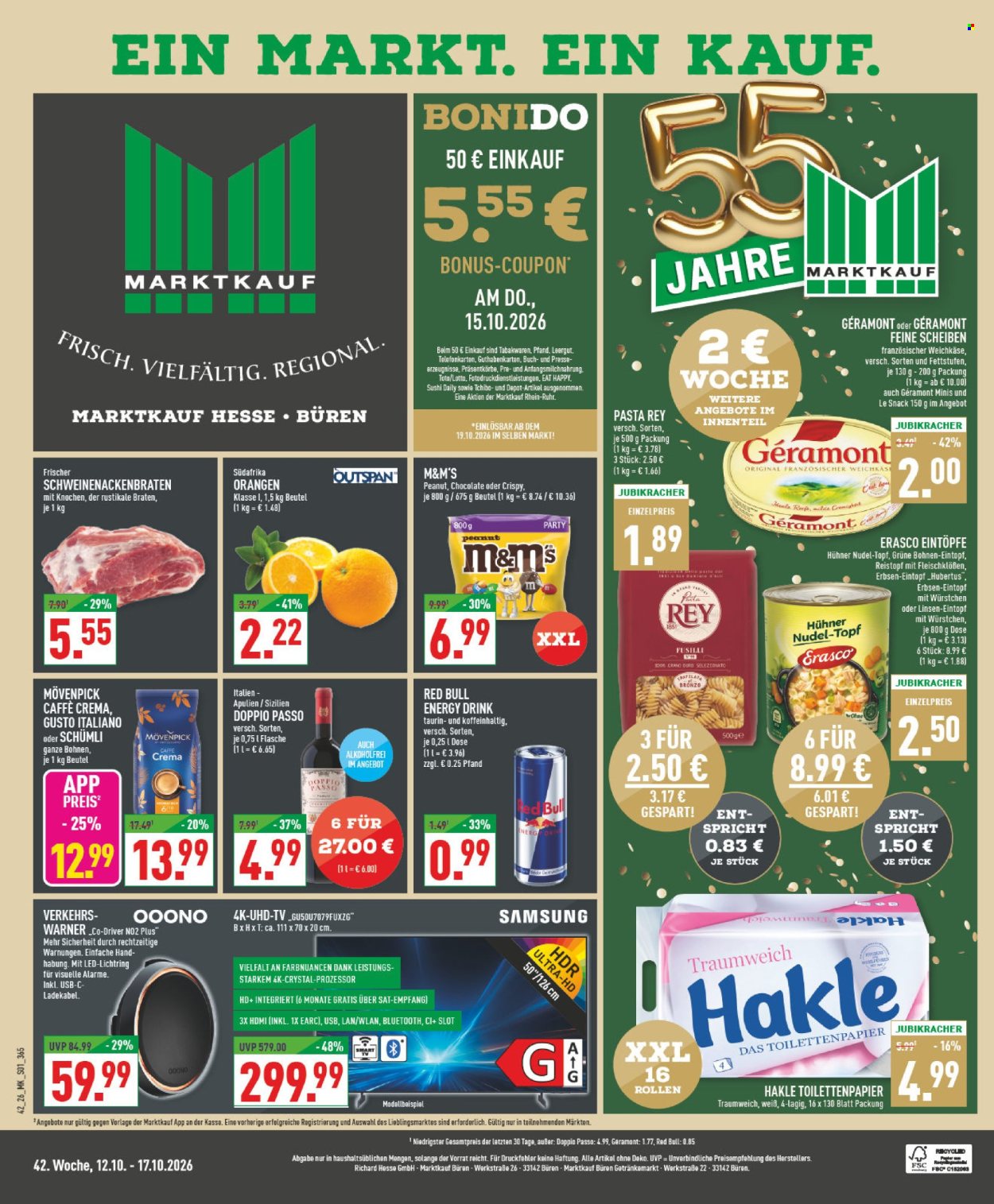 Marktkauf Prospekte  - 12.10.2026 - 17.10.2026. Seite 1