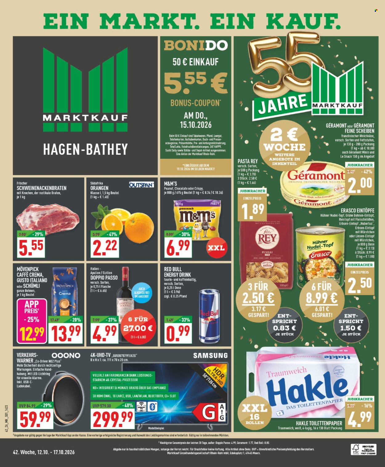 Marktkauf Prospekte  - 12.10.2026 - 17.10.2026. Seite 1