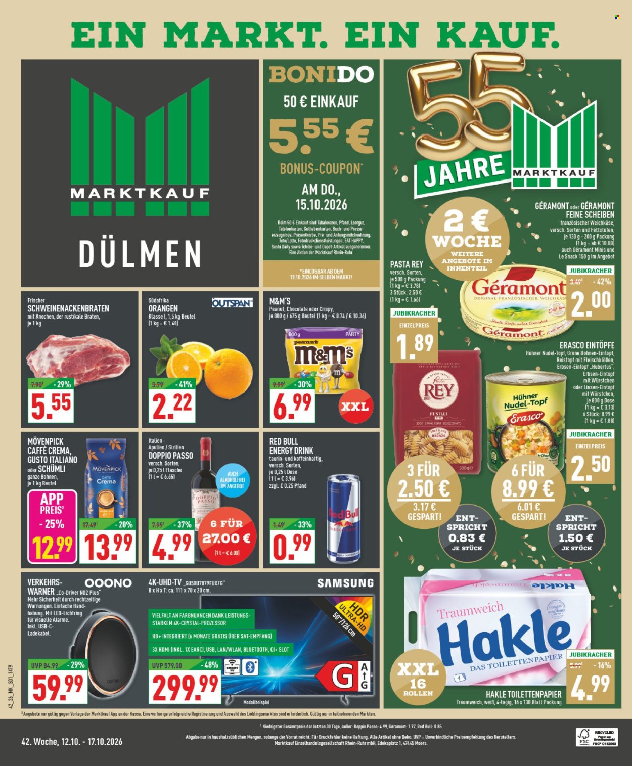 Marktkauf Prospekte  - 12.10.2026 - 17.10.2026. Seite 1
