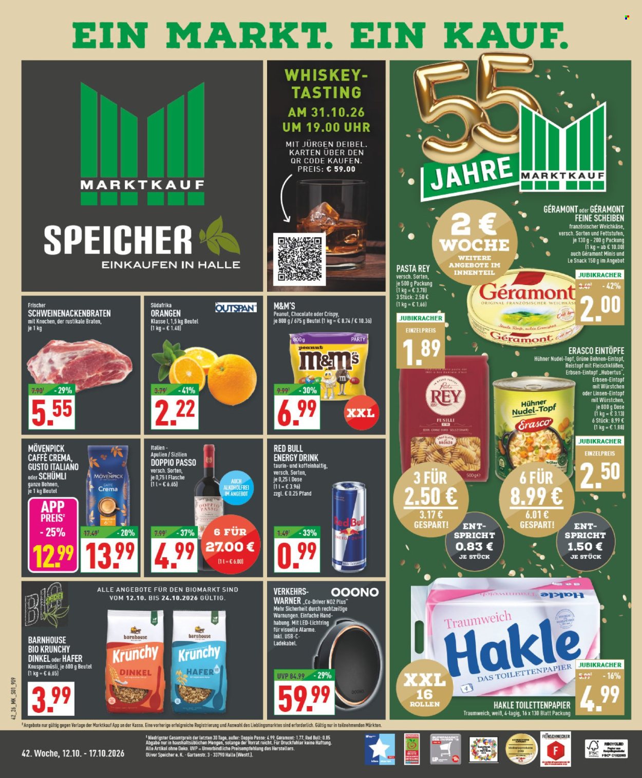 Marktkauf Prospekte  - 12.10.2026 - 17.10.2026. Seite 1