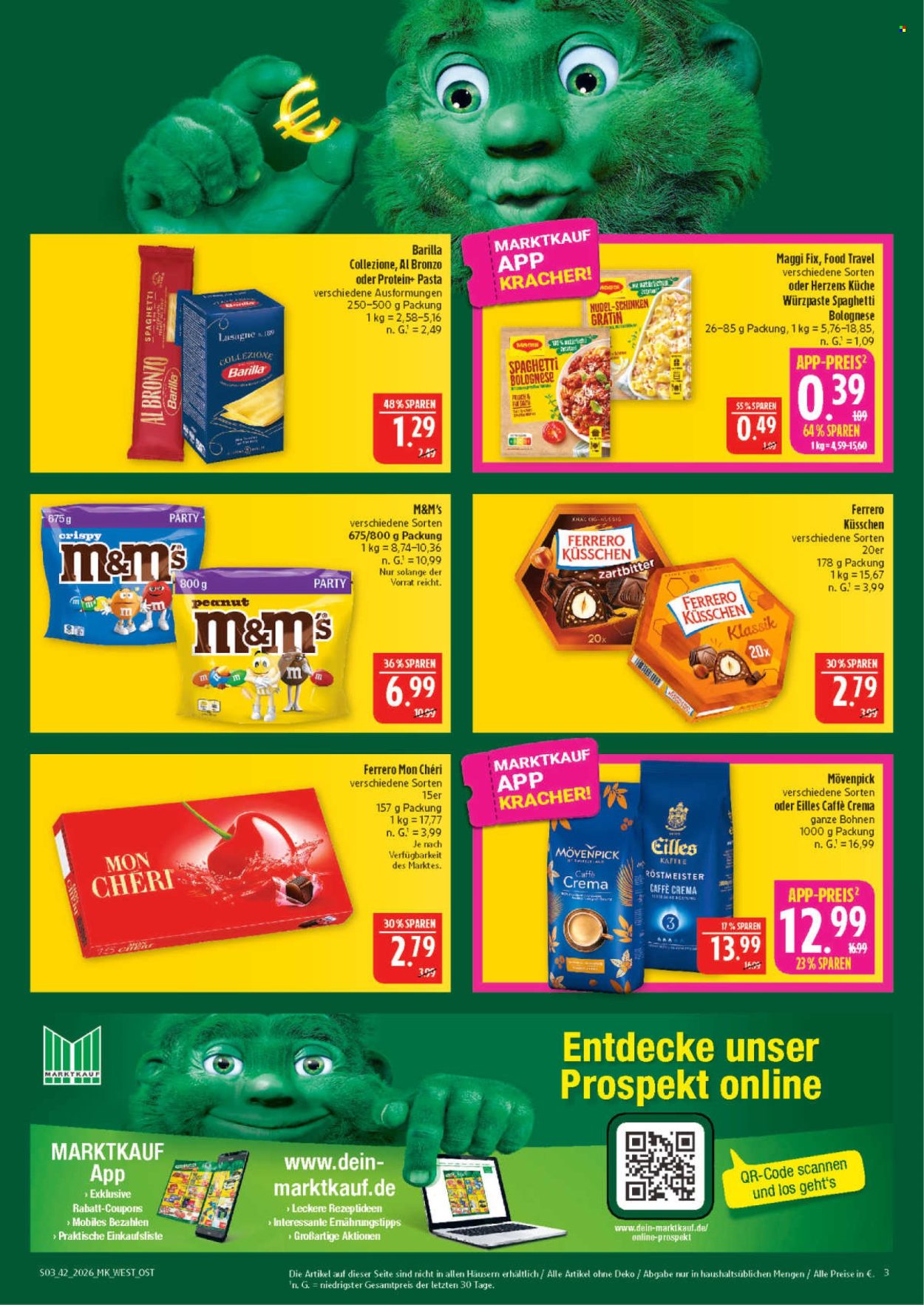 Marktkauf Prospekte  - 12.10.2026 - 17.10.2026. Seite 3