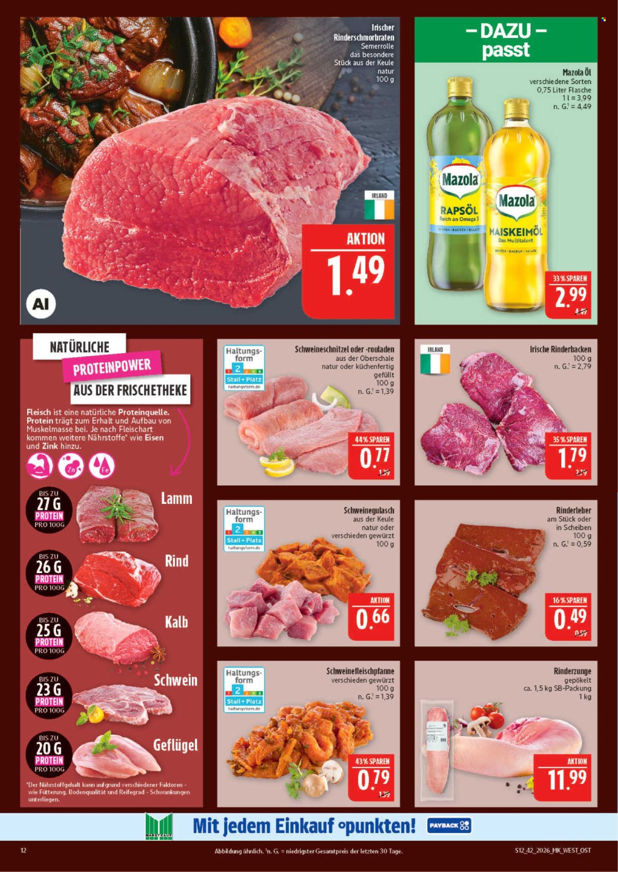 Marktkauf Prospekte  - 12.10.2026 - 17.10.2026. Seite 12
