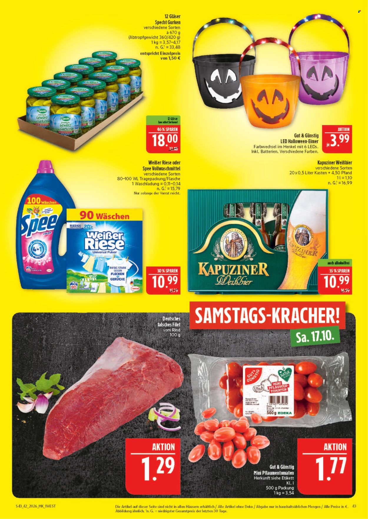 Marktkauf Prospekte  - 12.10.2026 - 17.10.2026. Seite 43
