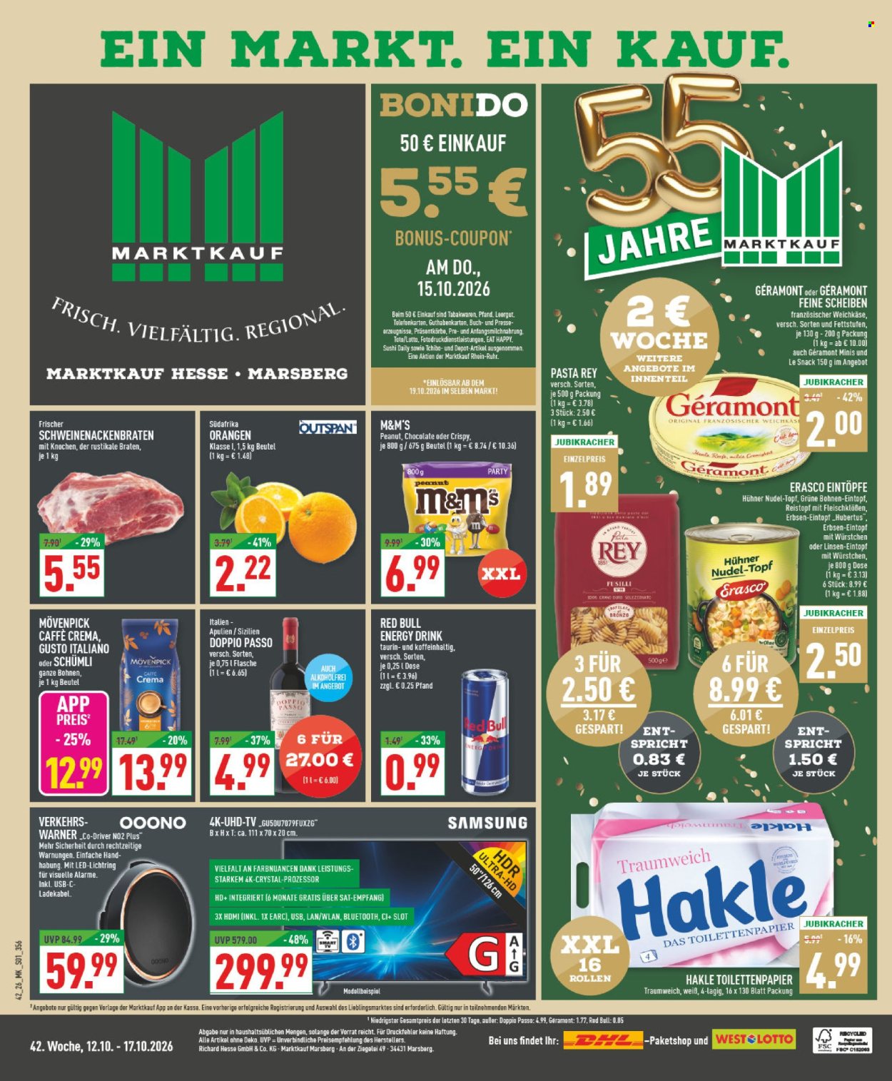 Marktkauf Prospekte  - 12.10.2026 - 17.10.2026. Seite 1