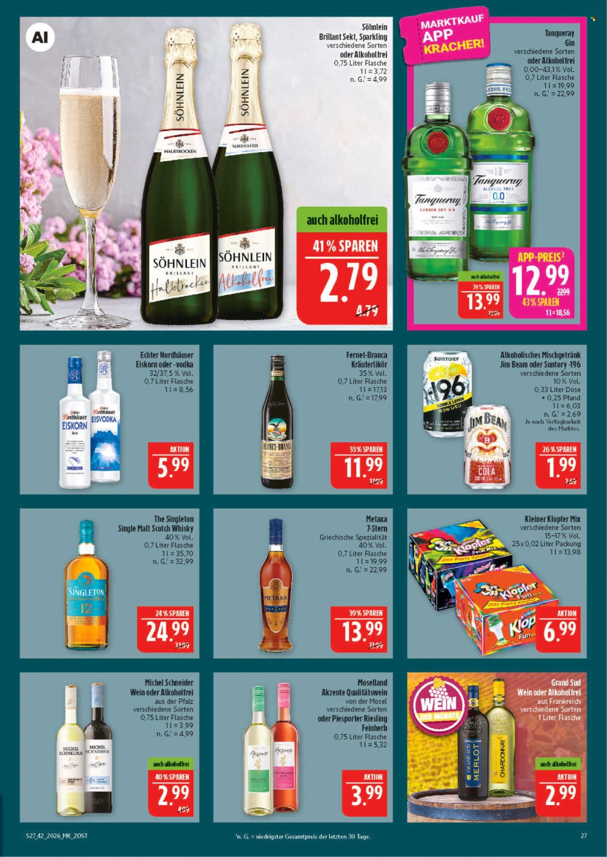 Marktkauf Prospekte  - 12.10.2026 - 17.10.2026. Seite 27