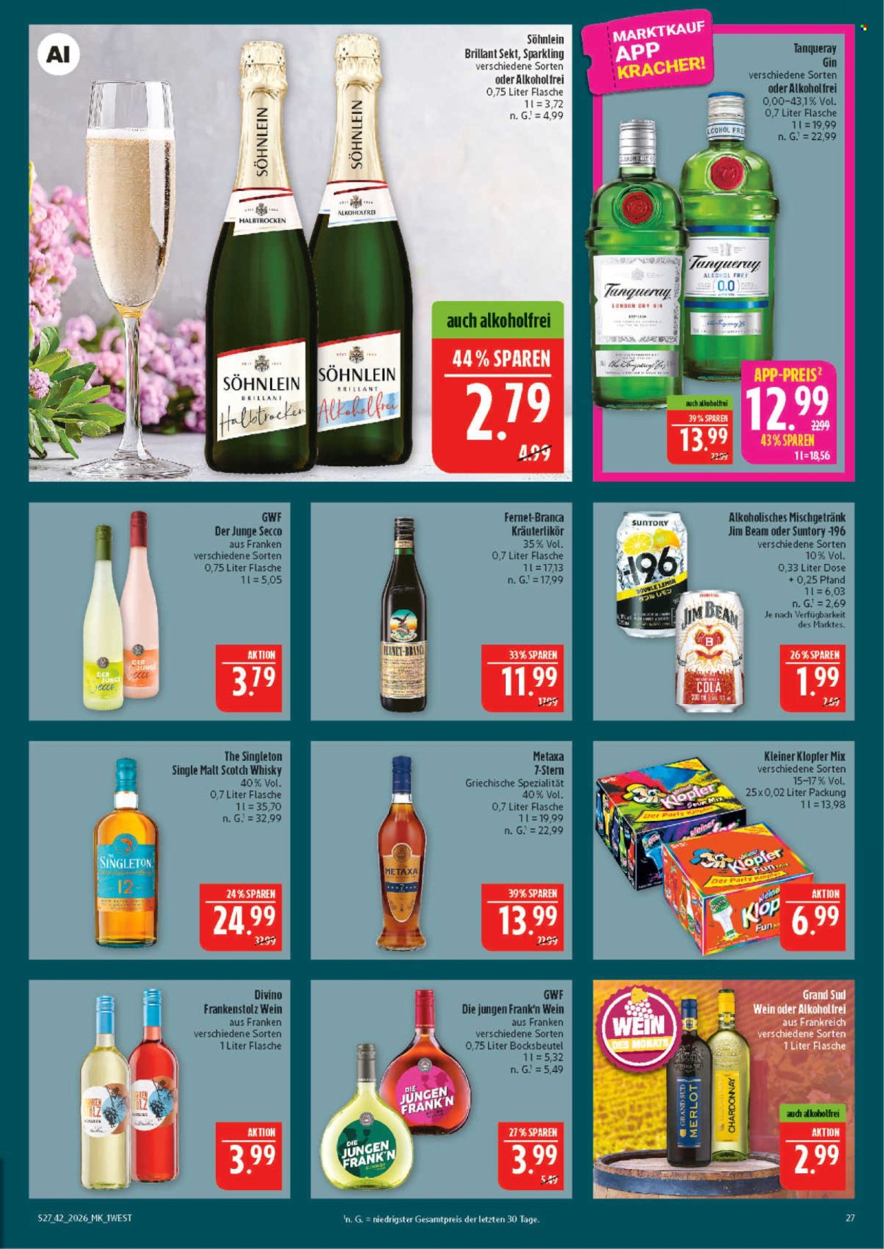 Marktkauf Prospekte  - 12.10.2026 - 17.10.2026. Seite 27