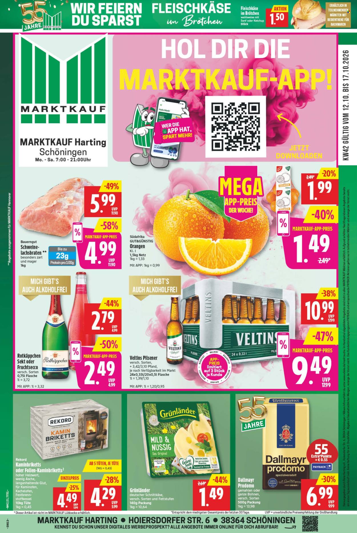 Marktkauf Prospekte  - 12.10.2026 - 17.10.2026. Seite 1