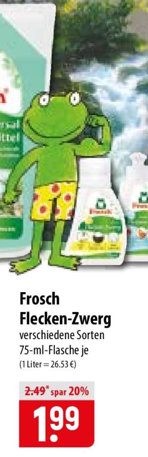Frosch Flecken-Zwerg