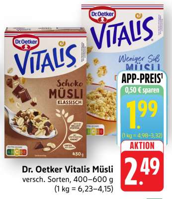 DR. OETKER Vitalis-Müsli