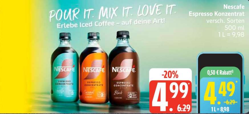 Nescafe Espresso Konzentrat