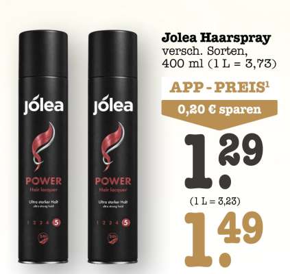 Jólea Haarspray