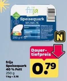 frija Speisequark 40% Fett