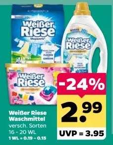 Weiße Riese Waschmittel