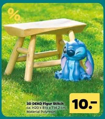3D DEKO Figur Stitch