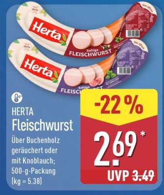 HERTA Fleischwurst