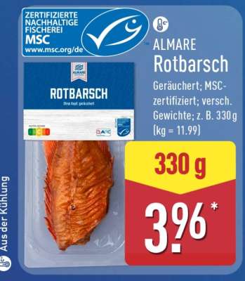 ALMARE Rotbarsch