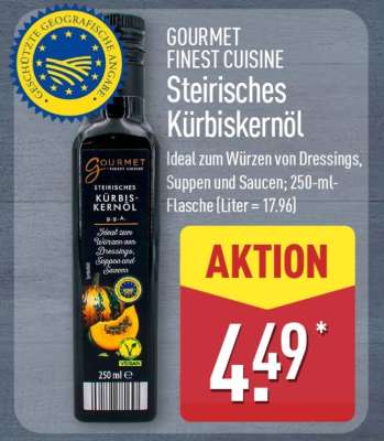 Steirisches Kürbiskernöl