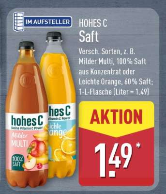 Hohes C Saft