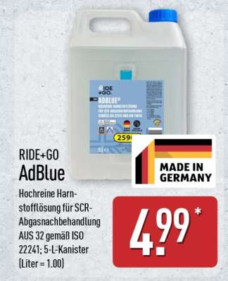 RIDE & GO AdBlue