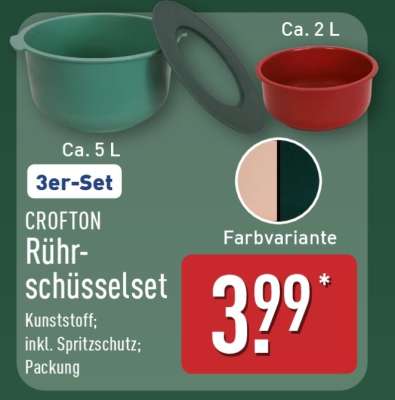 CROFTON Rührschüsselset