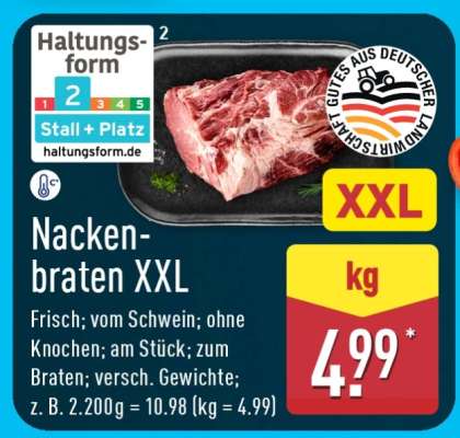 Nackenbraten XXL