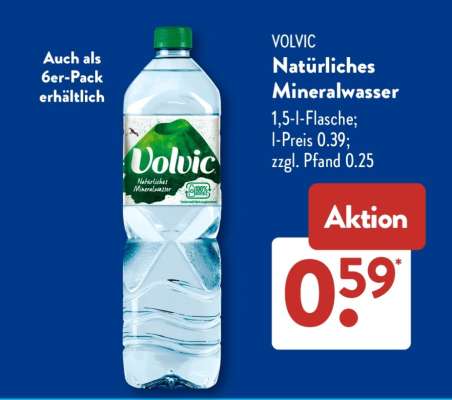 Volvic Natürliches Mineralwasser