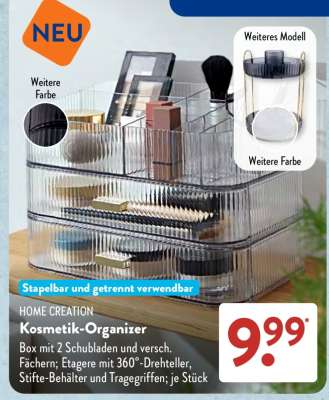 HOME CREATION Kosmetik-Organizer