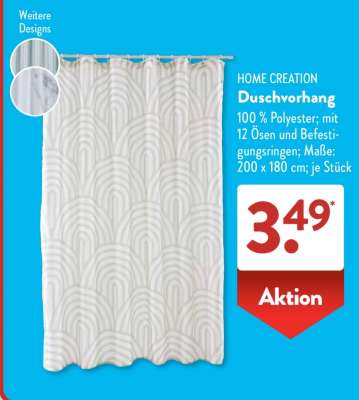 HOME CREATION Duschvorhang