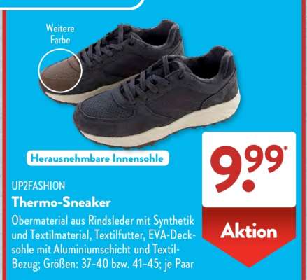 UP2FASHION Thermo-Sneaker