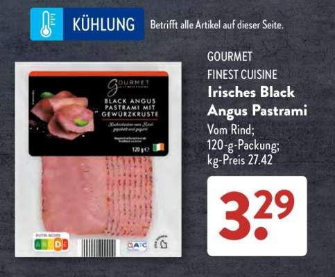 Irisches Black Angus Pastrami