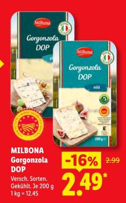 Milbona Gorgonzola DOP