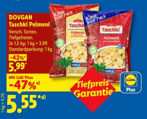 Dovgan Taschki Pelmeni/