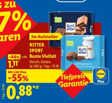 Ritter Sport Bunte Vielfalt*