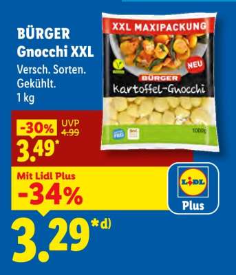 Bürger Gnocchi XXL
