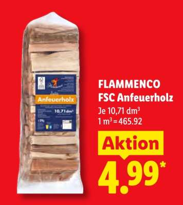 Flammenco FSC Anfeuerholz