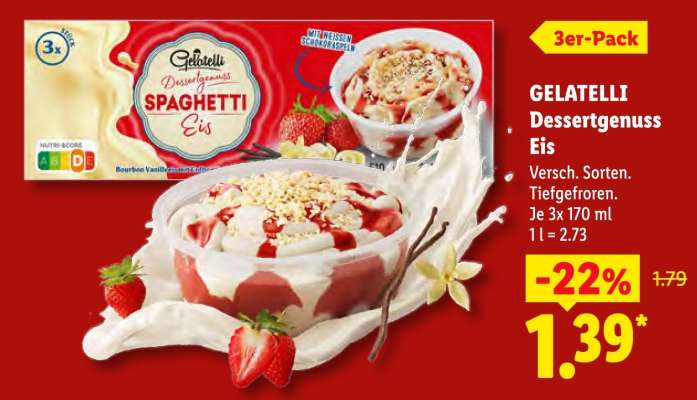 Gelatelli Dessertgenuss Eis