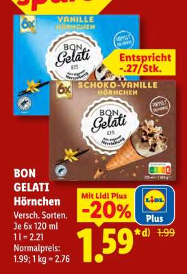 Bon Gelati Hörnchen