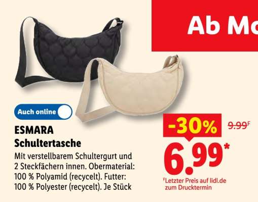 ESMARA Schultertasche