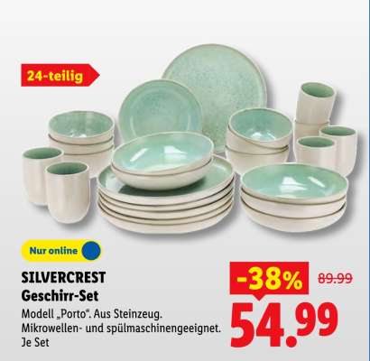 SILVERCREST Geschirr-Set