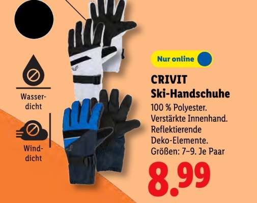 CRIVIT Ski-Handschuhe