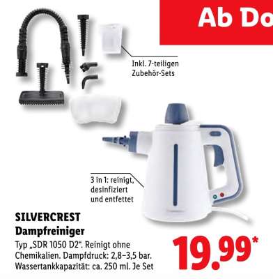 SILVERCREST Dampfreiniger