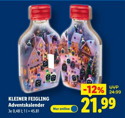 KLEINER FEIGLING Adventskalender
