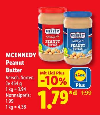 McEnnedy Peanut Butter