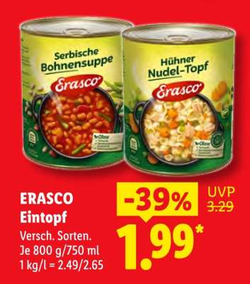 ERASCO Eintopf