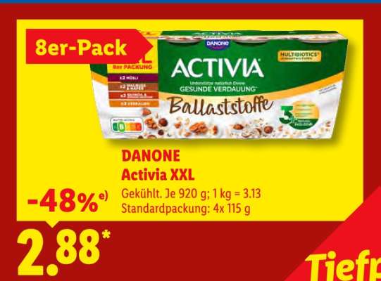 Danone Activia XXL