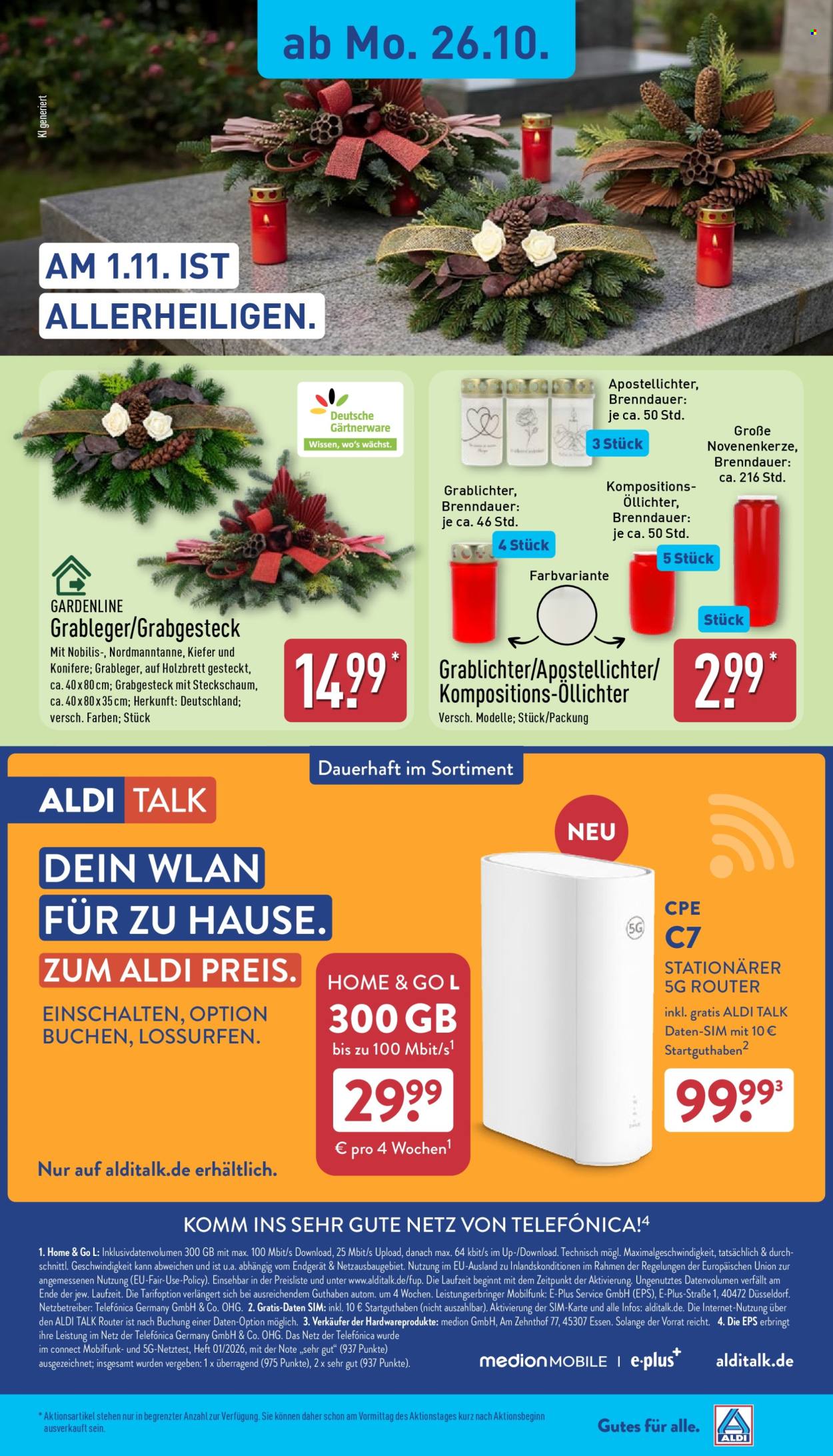 ALDI Nord Prospekte  - 26.10.2026 - 31.10.2026. Seite 8