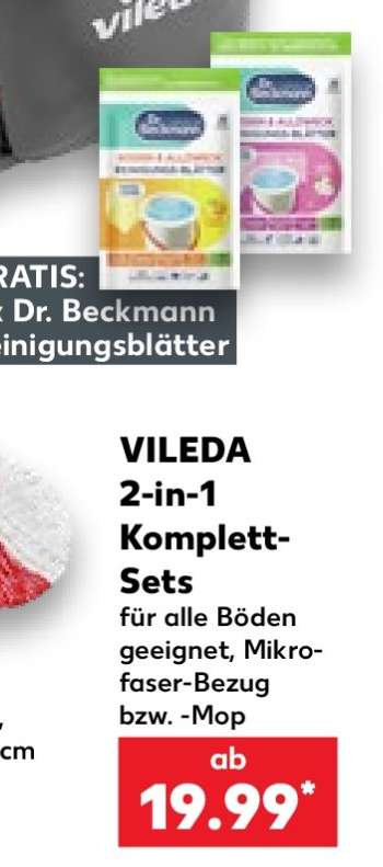 VILEDA 2-in-1 Komplett-Sets