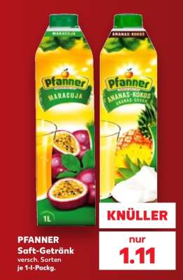PFANNER Saft- Getränk