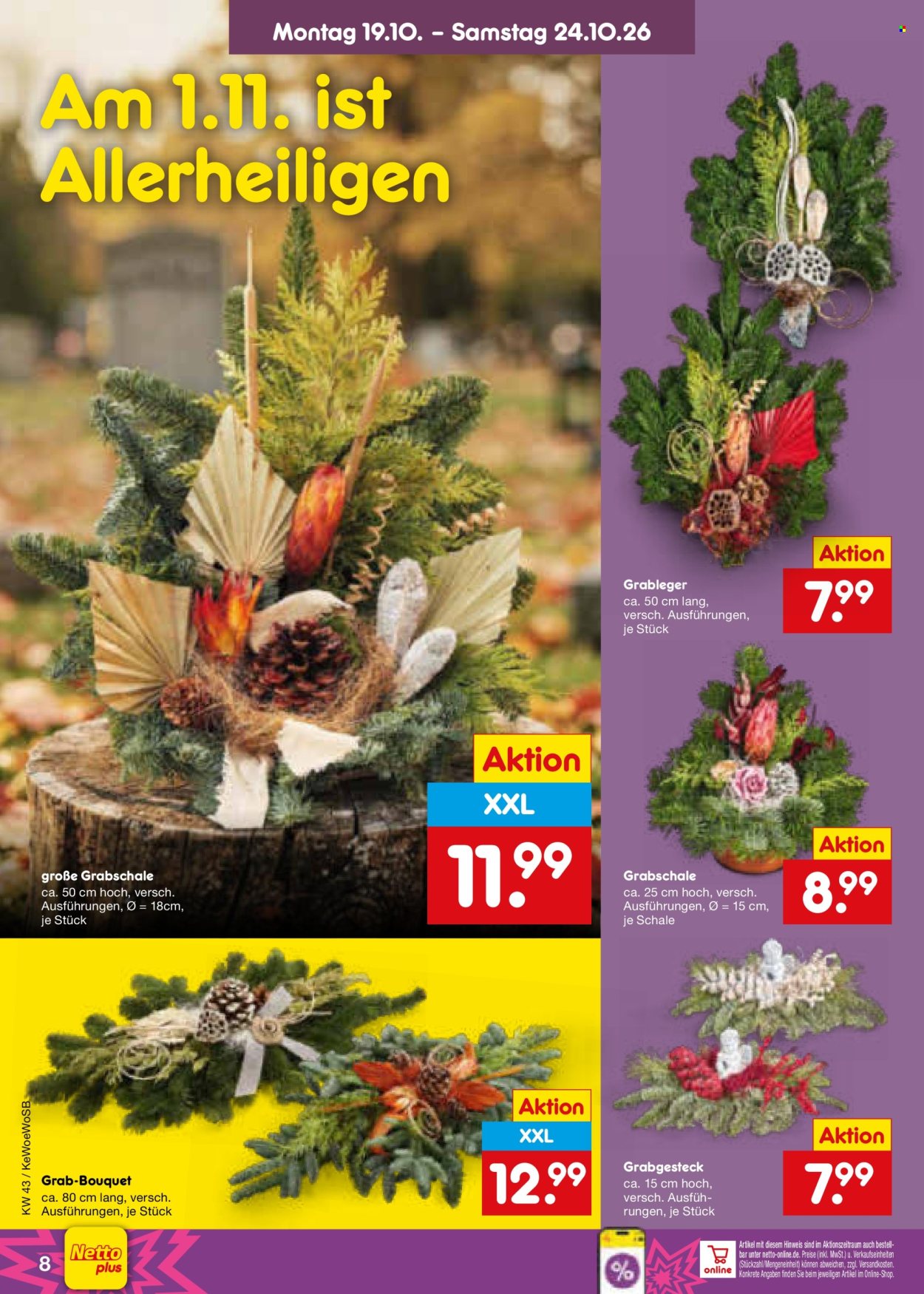 Netto Marken-Discount Prospekte  - 19.10.2026 - 24.10.2026. Seite 8